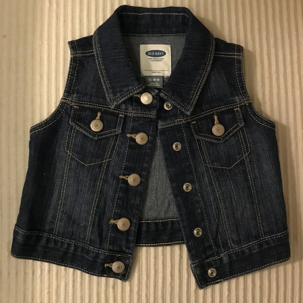 Denim vest